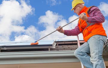 Rhosgoch soft wash roof cleaning